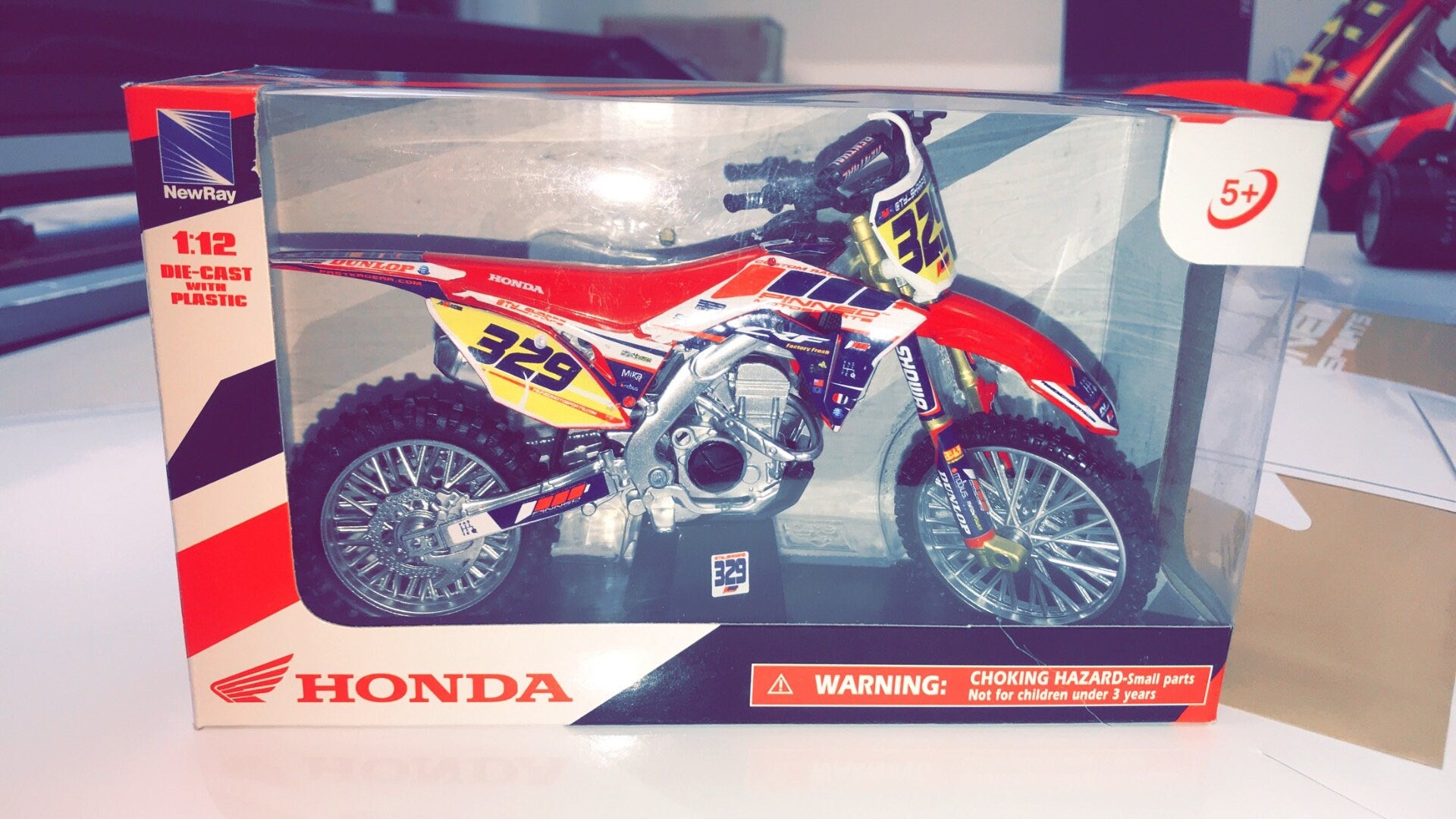 Custom 1:12 Scale Motocross Bike Graphics, Replica Motocross bike Decals, Personalized Model Dirt bike
